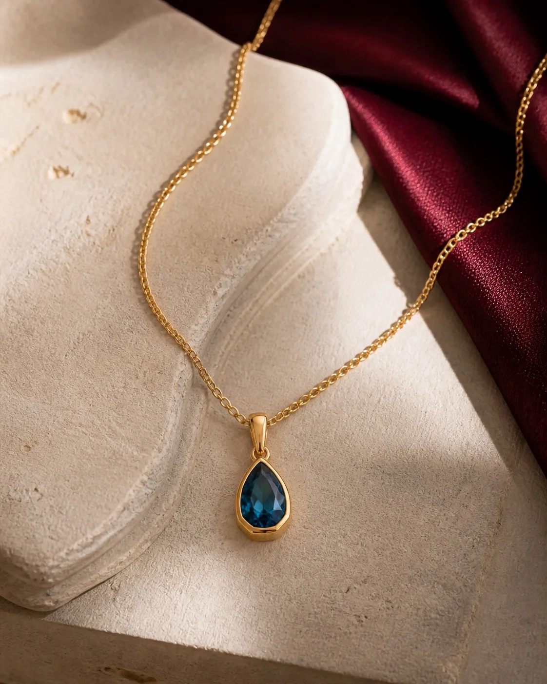 Cascade Pendant Necklace from the Maison Burford collection