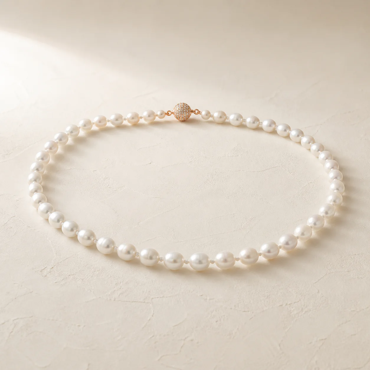 Freshwater Pearl Necklace from the Maison Burford collection
